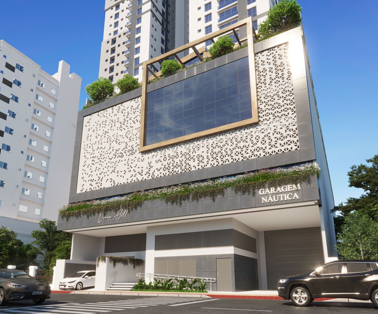 Apartamento Em Construção em Itapema/SC, no bairro Meia Praia, com 262m² de área total, 3 suítes e 3 vagas de garagem, Lazer Completo. A 300m do mar