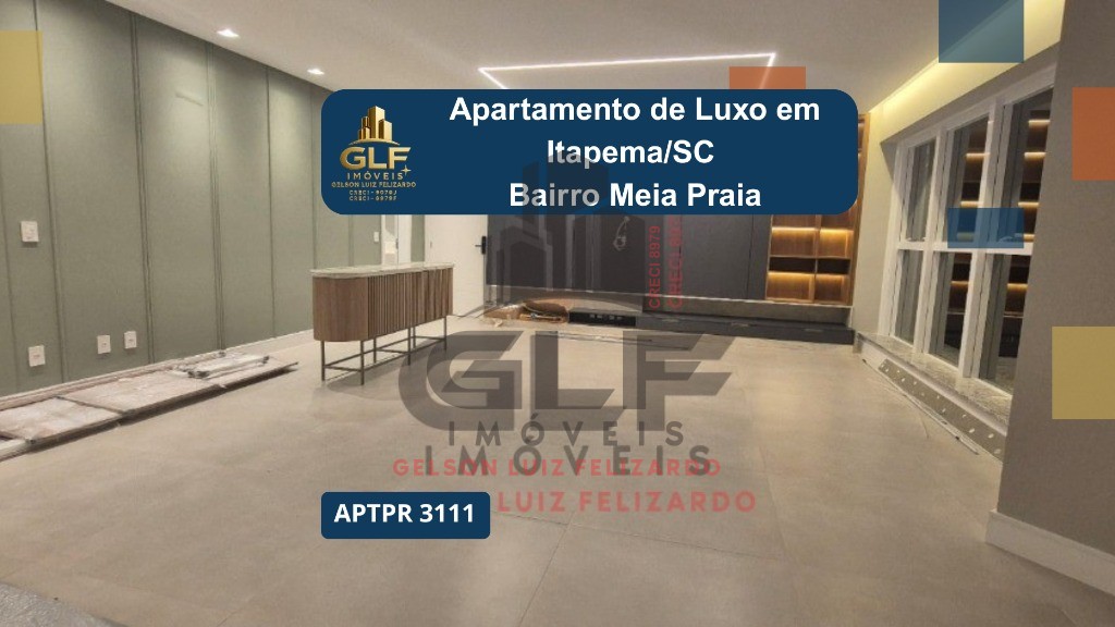 Apartamento de luxo na cidade de itapema/sc no bairro meia p