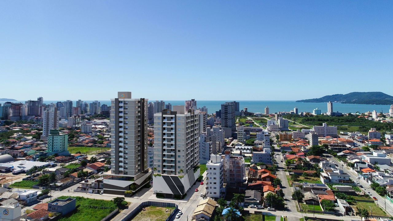 Apartamento em Construção em Porto Belo/SC com 76,70m² área privativa sendo 2 suítes, 1 vaga de garagem