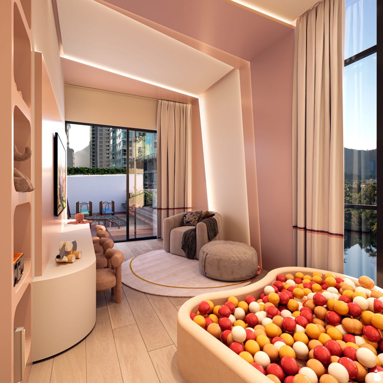 Apartamento Pré Lançamento de Luxo em Itapema/SC com 378m² área privativa sendo 5 suítes 4 vagas de garagem, área de3 lazer completa