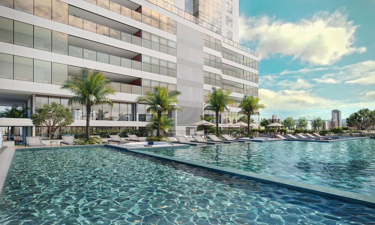 Apartamento Pronto em Balneário Camboriú/SC Centro com 4 suítes 3 vagas de garagem, área de lazer completa