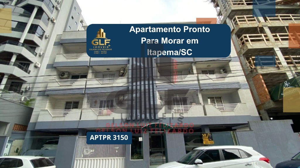 Apartamento a venda em Itapema/SC com 128m2 área privativa sendo 3 dormitórios e 1 suíte, 1vaga de garagem próximo ao mar