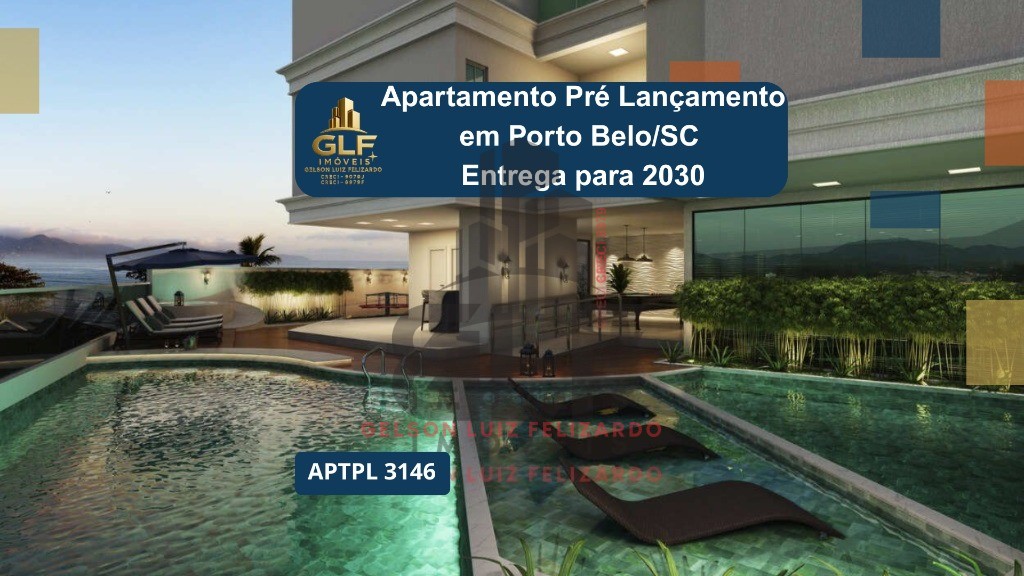 Apartamento de luxo à venda em porto belo/sc, com 142m² de á