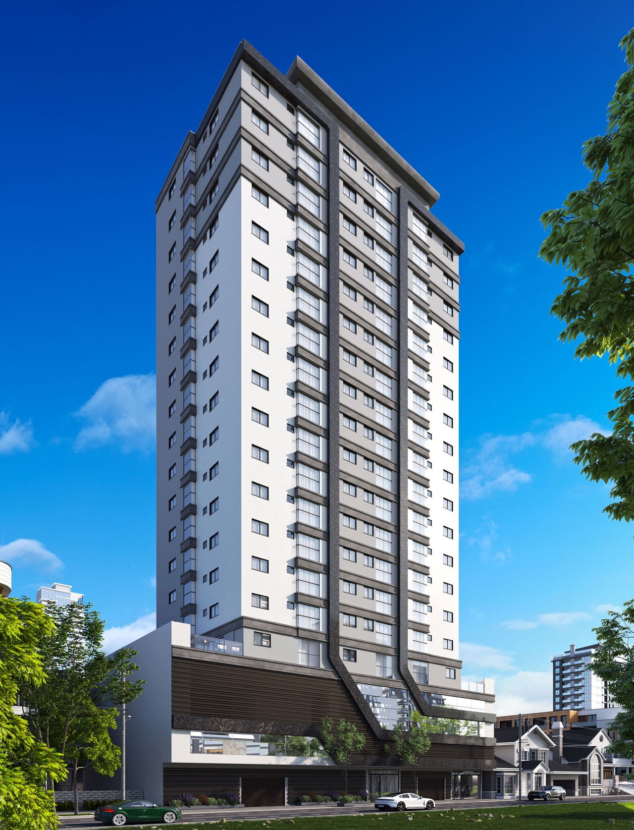 Apartamento em Construção em Itapema/SC Bairro Morretes, com 62,34m² área privativa, com 2 dormitórios sendo 1 suíte, 1 vaga de garagem