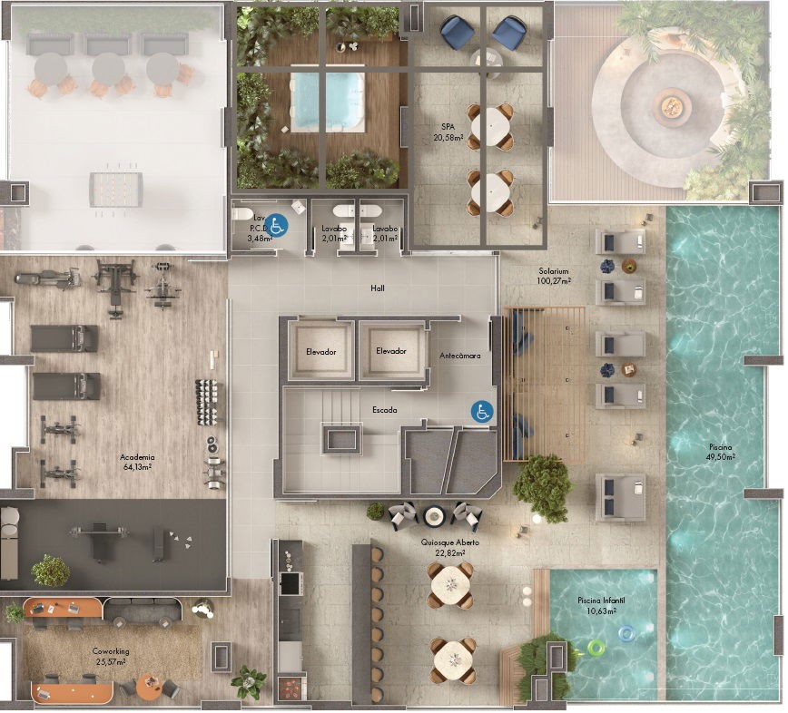 Apartamento pré lançamento em itapema/sc com 70m² área priva