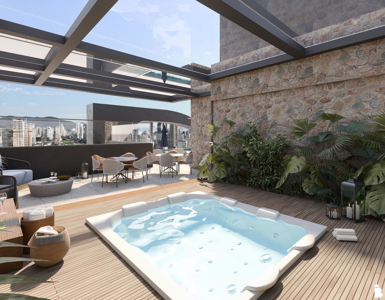 Apartamento pré lançamento em itapema/sc com 70m² área priva