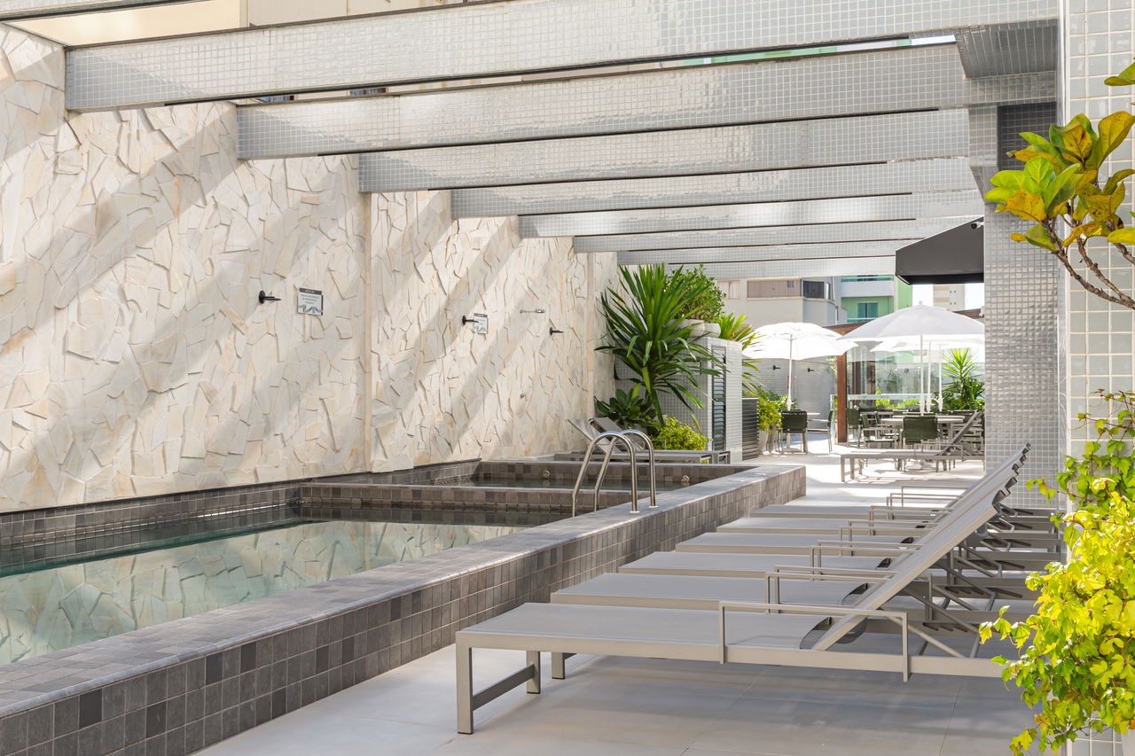 Apartamento pronto em itapema/sc com 123,40m² área privativa