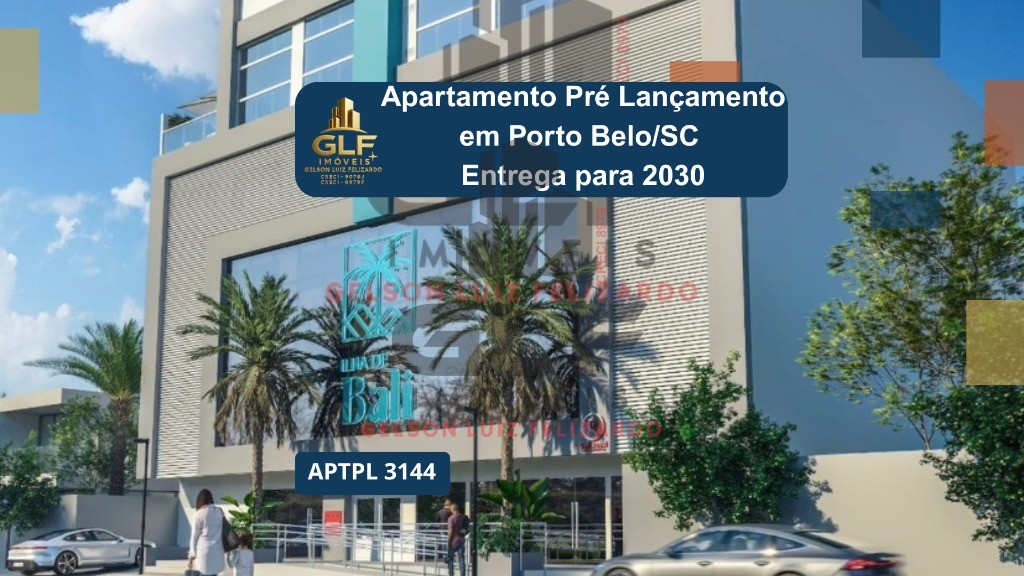 Aparamento em Pré Lançamento em Porto Belo/SC com 53,45m² área privativa sendo 1 suíte, 1 vaga de garagem, área de lazer completa