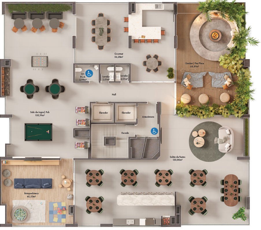 Apartamento pré lançamento em itapema/sc com 70m² área priva
