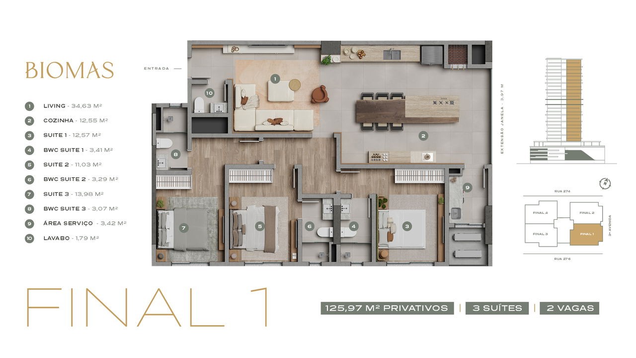 Sala Comercial em Construção em Itapema/SC bairro Meia Praia, com 80m² área privativa pronta para construir seu próprio negócios