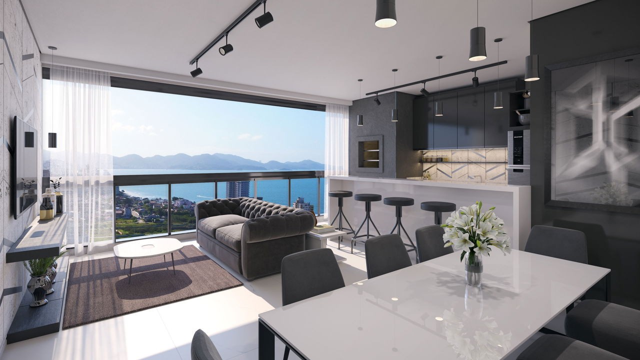 Apartamento em Construção em Porto belo/SC com 114,01m² área privativa sendo3 suítes 2 vagas de garagem