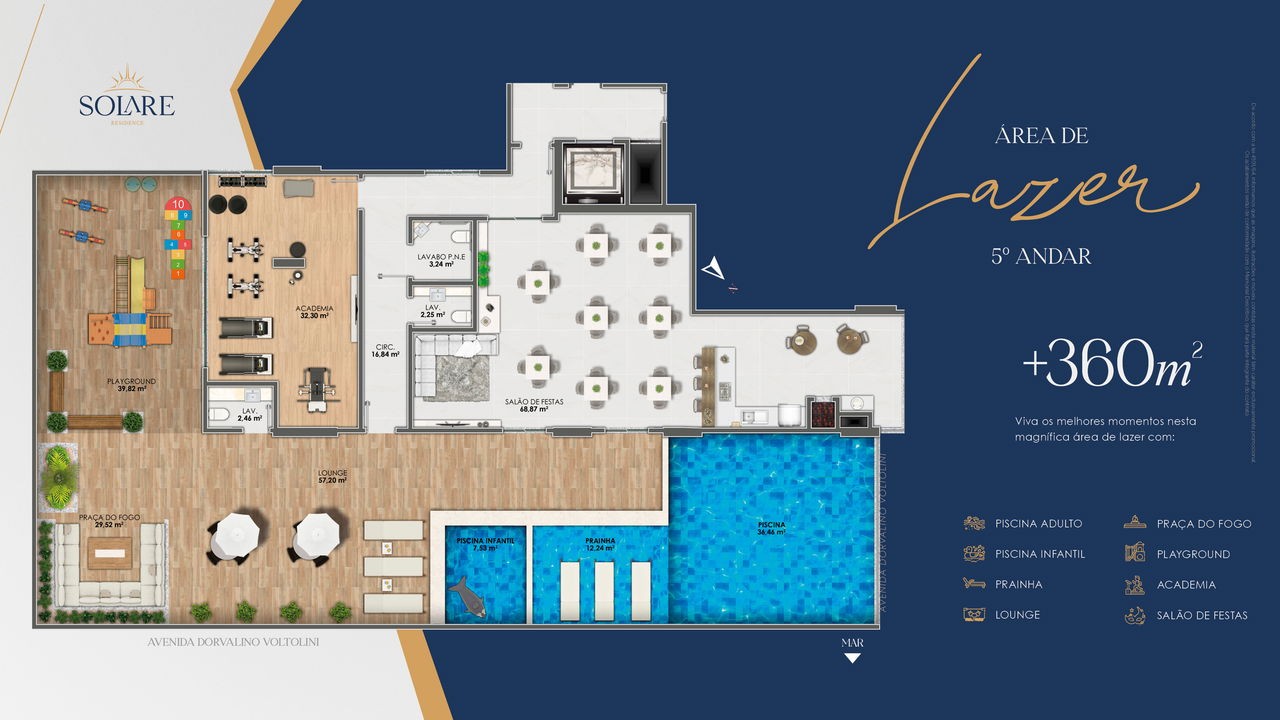 Apartamento em Construção em Porto belo/SC com 114,01m² área privativa sendo3 suítes 2 vagas de garagem