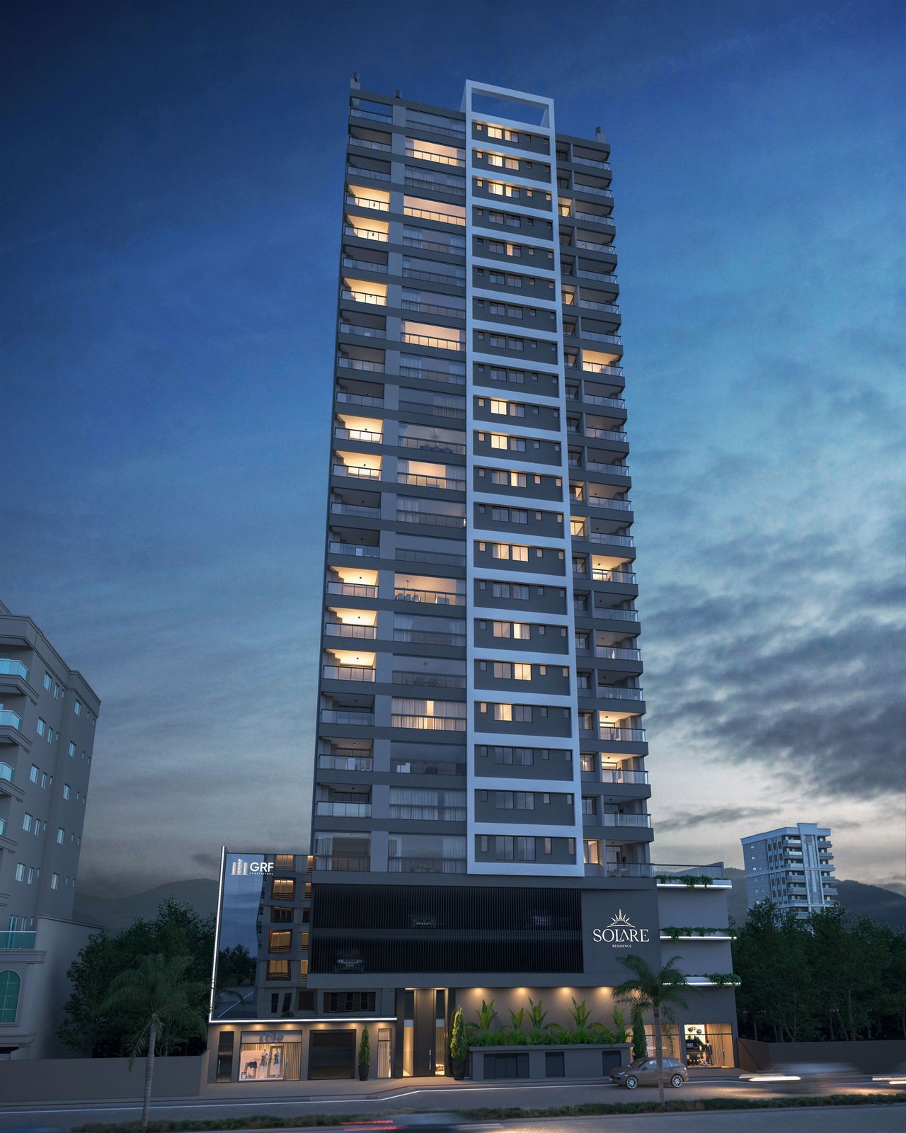 Apartamento em Construção em Porto belo/SC com 114,01m² área privativa sendo3 suítes 2 vagas de garagem