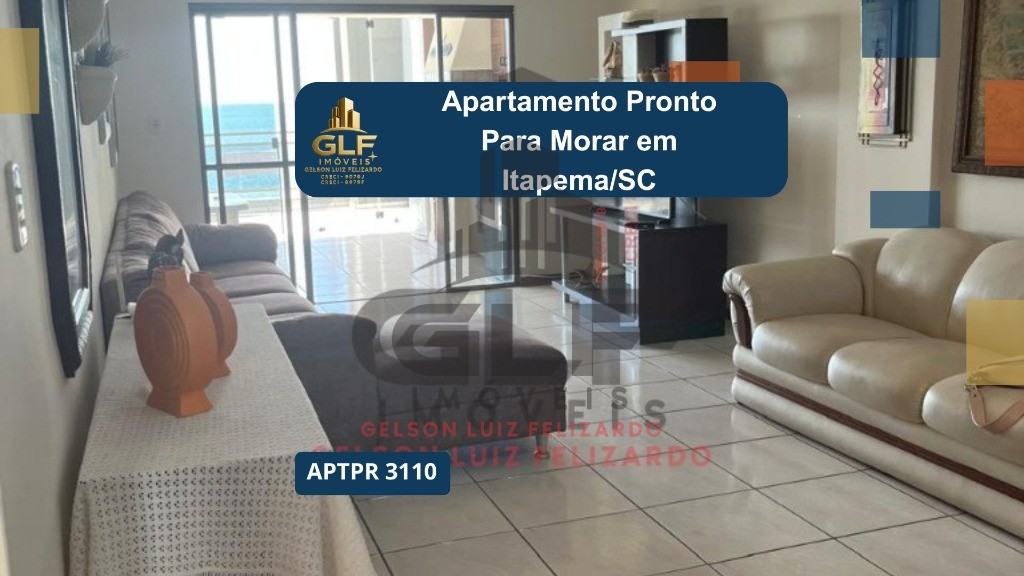 Apartamento Pronto em Itapema/SC bairro Meia Praia, com 250,27m² área privativa sendo 4 dormitórios e 2 suítes, 2 vagas de garagem, bem localizado