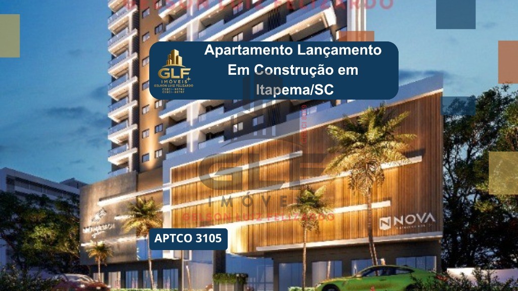 Apartamento Lançamento na cidade de Itapema/SC no bairro Morretes, com 2 Suítes e 1 Vaga de garagem, com Lazer Completo. Bem localizado. Investimento