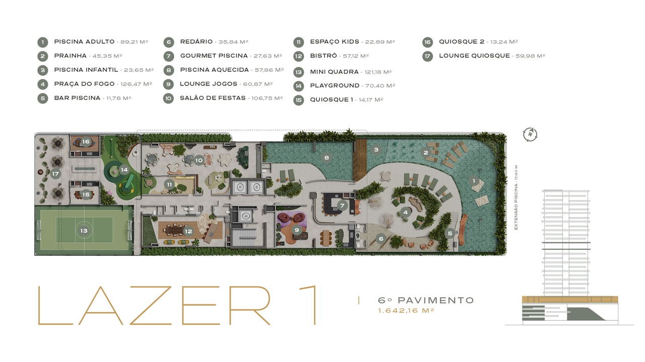 Sala Comercial em Construção em Itapema/SC bairro Meia Praia, com 80m² área privativa pronta para construir seu próprio negócios