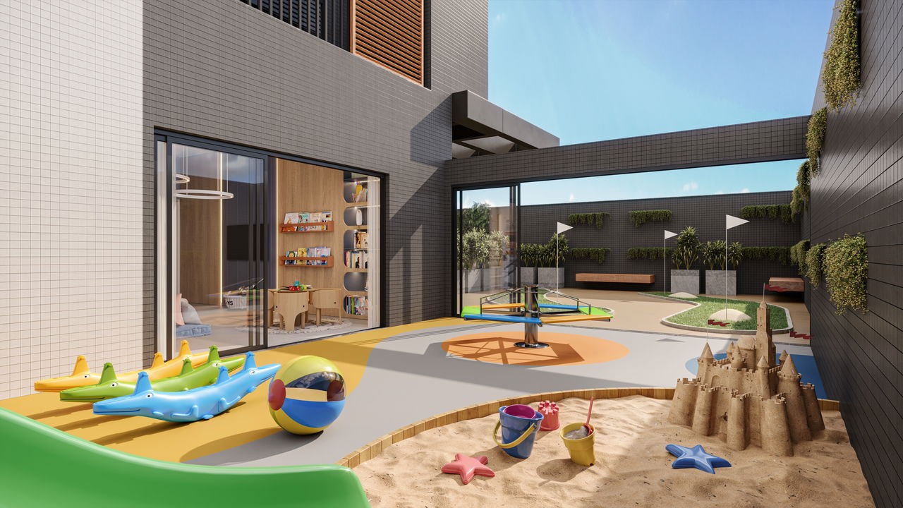 Apartamento em Construção em Itapema/SC com 219,24m² área privativa sendo 4 suítes 3 vagas de garagem, área de lazer completa