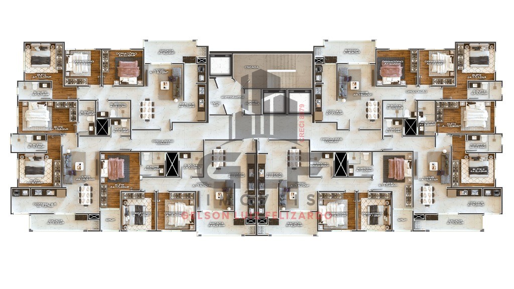 Apartamento Lançamento na cidade de Itapema/SC no bairro Morretes, com 2 Suítes e 1 Vaga de garagem, com Lazer Completo. Bem localizado. Investimento