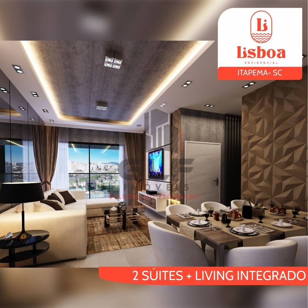 Apartamento em construção em itapema/sc bairro morretes com 