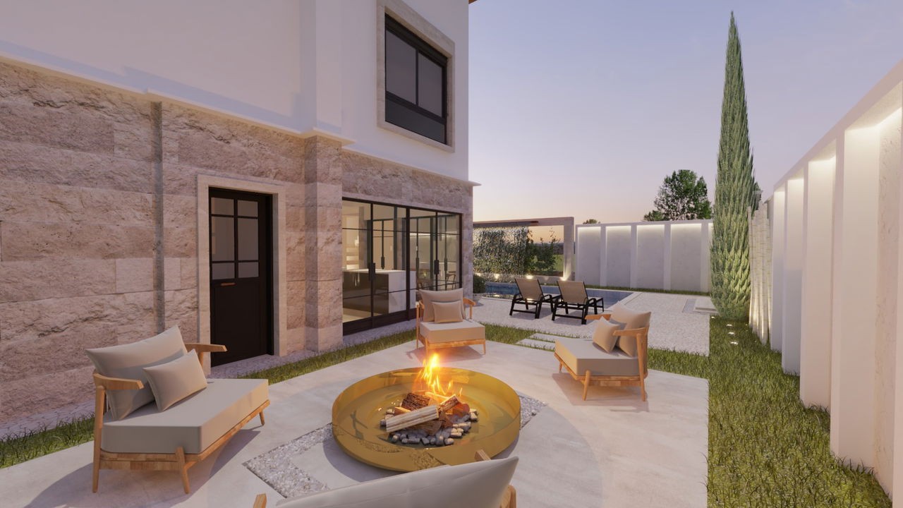 Casa em Pré Lançamento em CONDOMINIO Fechado com 302m² área privativa sendo 5 suítes 3 vagas de garagem
