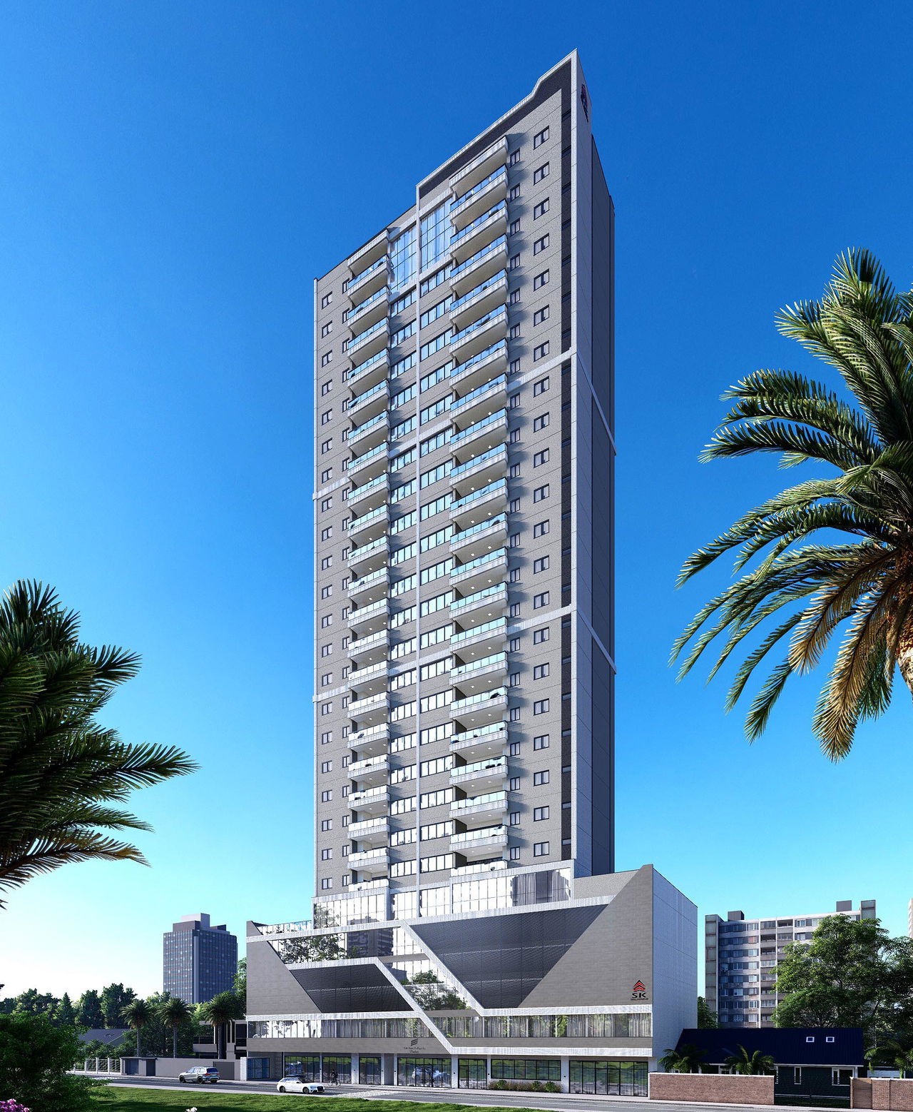 Apartamento em Construção em Itapema/SC bairro Morretes com 171,10m²área privativa sendo 4 suítes 2 vagas de garagem, lazer completo