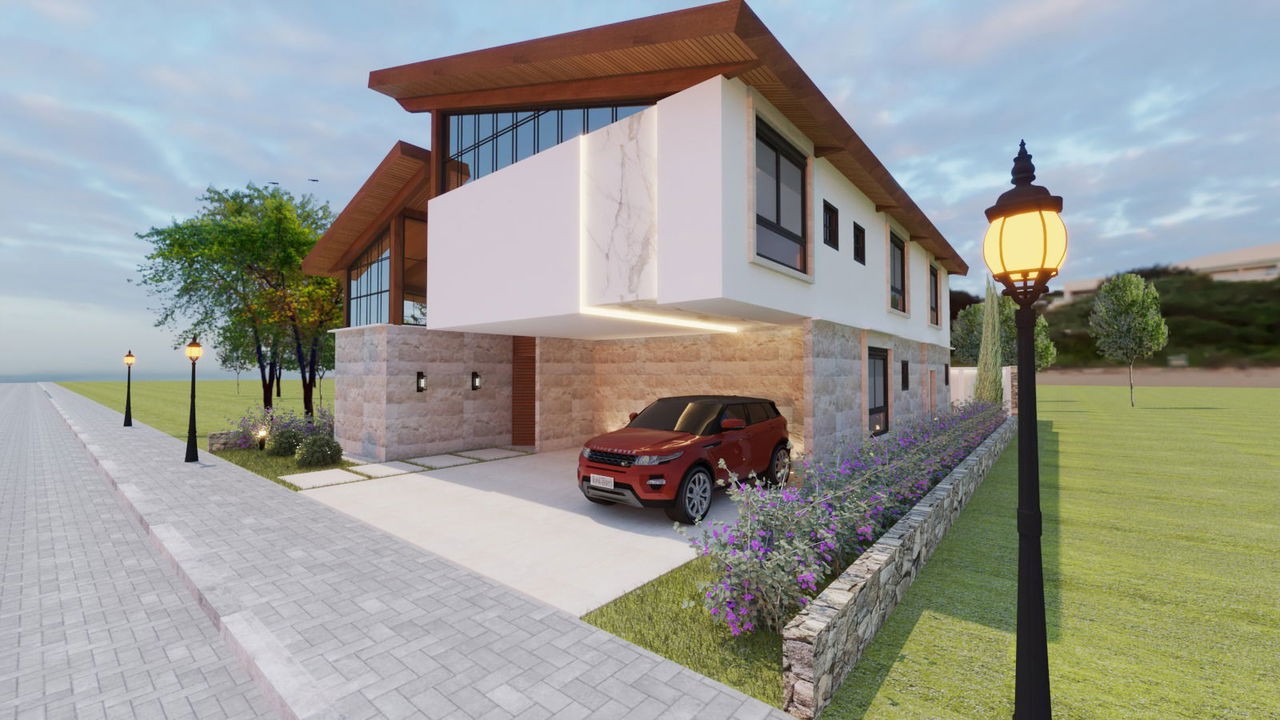 Casa em Pré Lançamento em CONDOMINIO Fechado com 302m² área privativa sendo 5 suítes 3 vagas de garagem