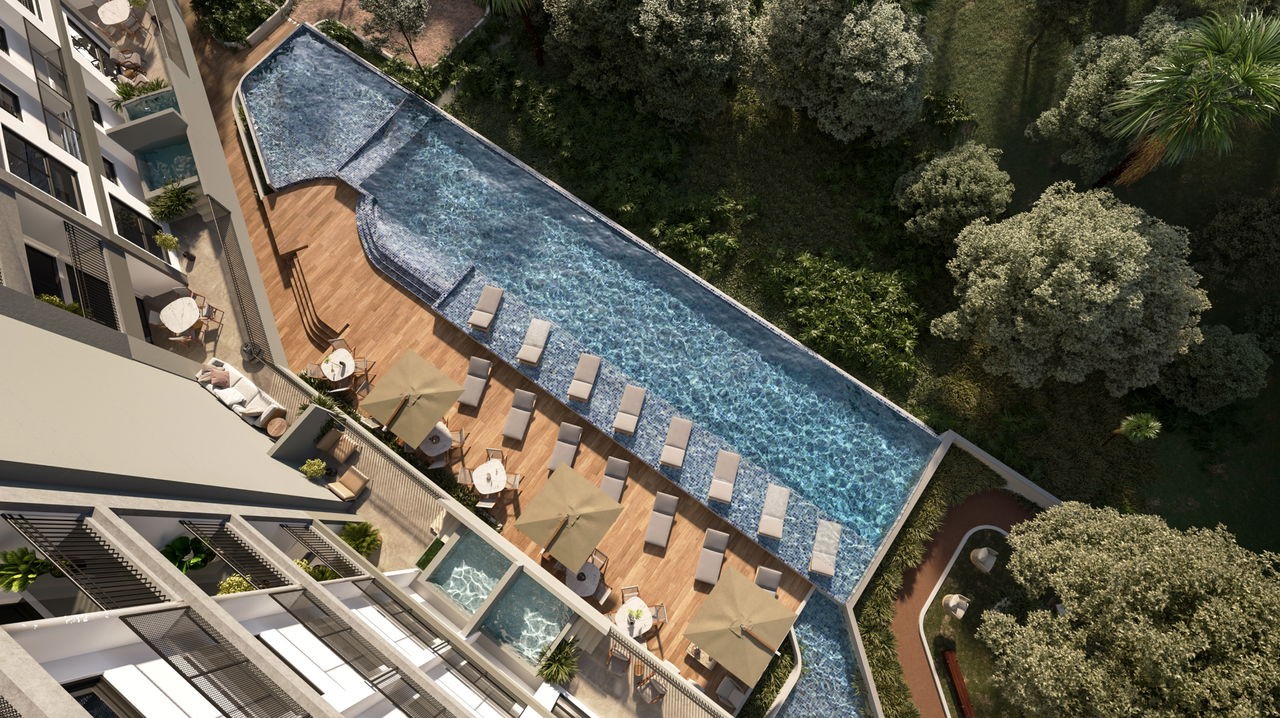 Apartamento em construção em camboriú/sc com 83,95m² área pr