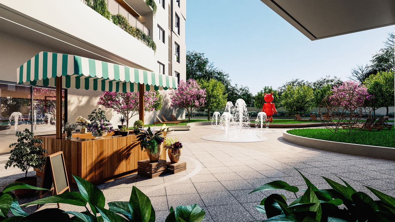 Apartamento em construção em camboriú/sc com 83,95m² área pr