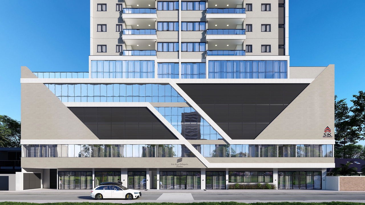 Apartamento em Construção em Itapema/SC bairro Morretes com 171,10m²área privativa sendo 4 suítes 2 vagas de garagem, lazer completo