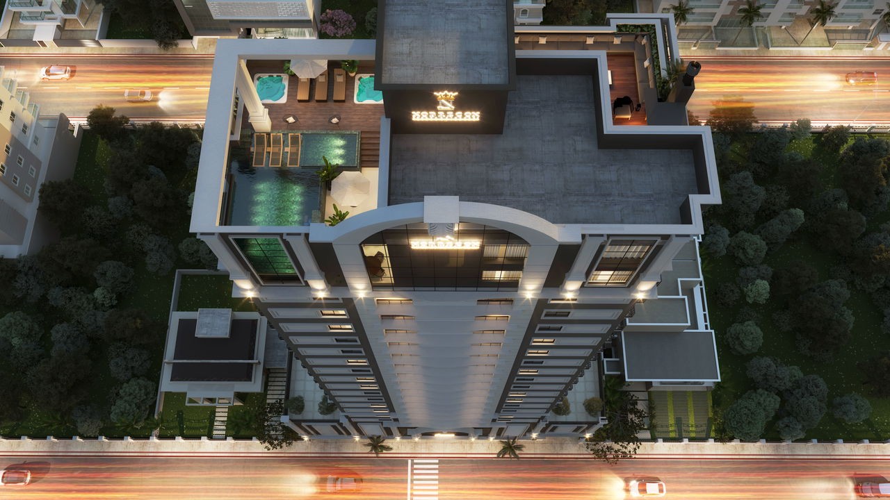 Apartamento em Construção em Itapema/SC bairro Morretes com 69,98m²área privativa sendo 2 suítes, 1 vaga de garagem, área de lazer completa