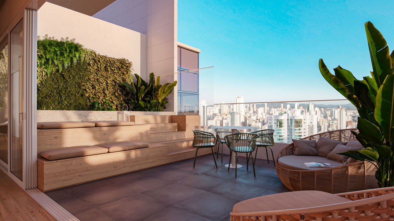Apartamento em Construção em Itapema/SC com 229,20m² área privativa sendo 3 suítes 4 vaga de garagem, área de lazer completa
