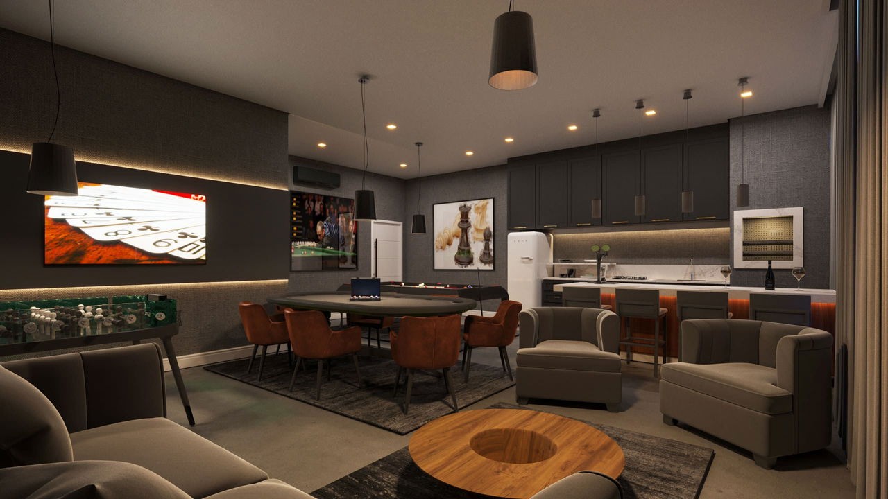 Apartamento em construção em itapema/sc com 68,50m² área pri