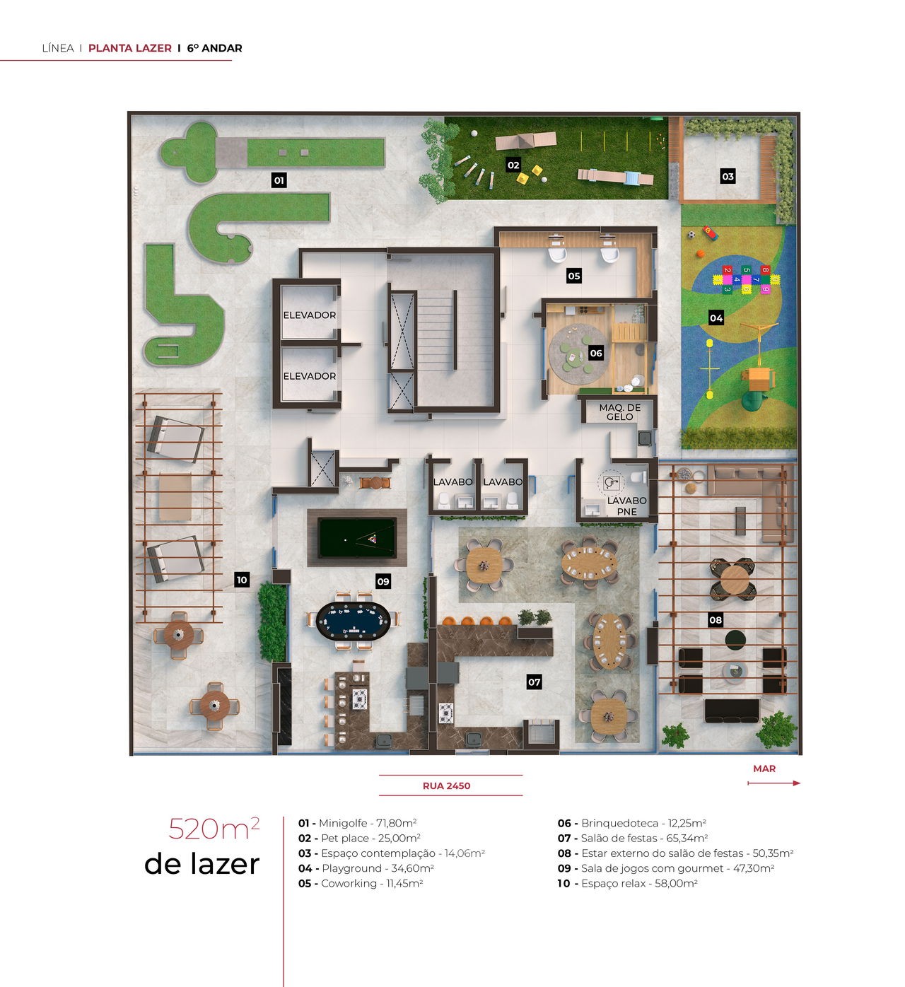 Apartamento em Construção em Balneário Camboriú/SC com 350m² área privativa sendo 4 suítes, 4 vaga de garagem, área de lazer completa