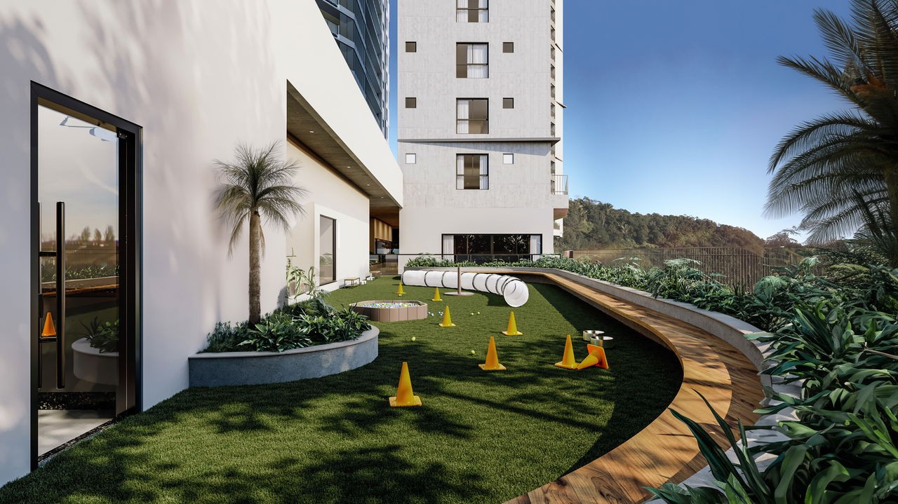 Apartamento em construção em camboriú/sc com 83,95m² área pr