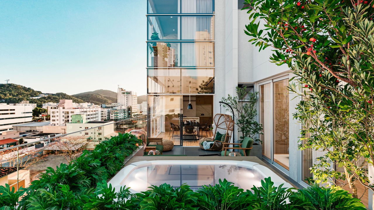 Apartamento em Construção em Itapema/SC com 229,20m² área privativa sendo 3 suítes 4 vaga de garagem, área de lazer completa