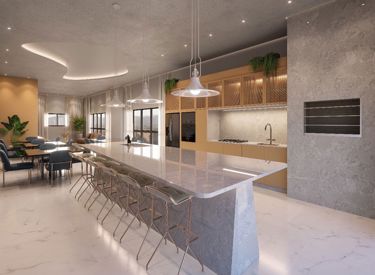 Apartamento em Construção em Itapema/SC bairro Meia Praia, com 202,16m² área privativa sendo 4 suítes 3 vagas de garagem lazer completo