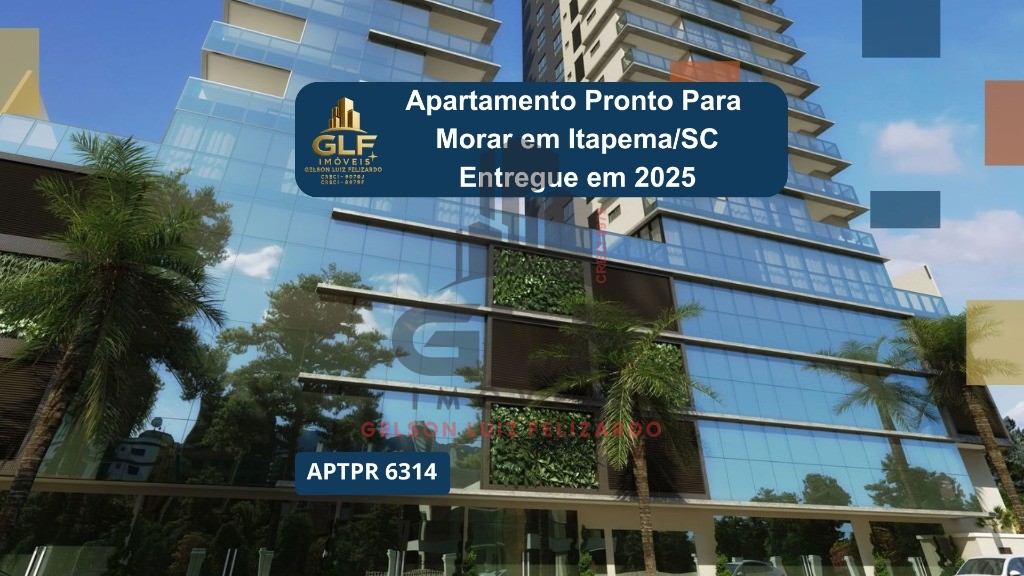 Apto Pronto em Itapema/SC bairro Meia Praia, com 177,02m² área privativa, sendo 4 suítes, 3 vagas de garagem, área de lazer completa