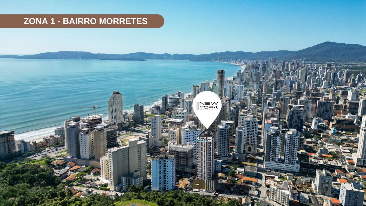 Apartamento em Construção em Itapema/SC bairro Morretes com 70m² área privativa sendo 2 suítes 1 vaga de garagem área de lazer completa