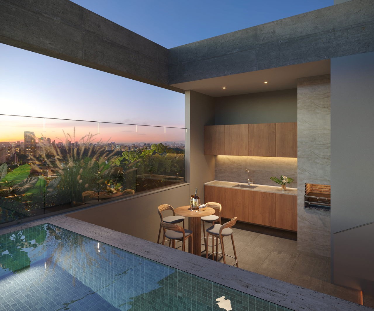 Apartamento em Construção e Itapema/SC bairro Morretes com 69,54m² área privativa sendo 2 suítes 1 vaga de garagem lazer completo