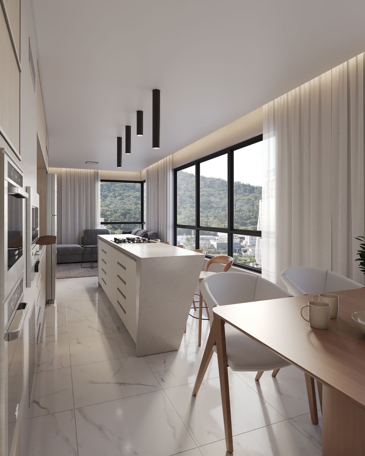 Apartamento em Construção e Itapema/SC bairro Morretes com 69,54m² área privativa sendo 2 suítes 1 vaga de garagem lazer completo