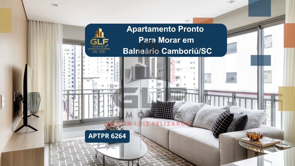 Apto pronto em balneário camboriú, com131,39m² área privativ