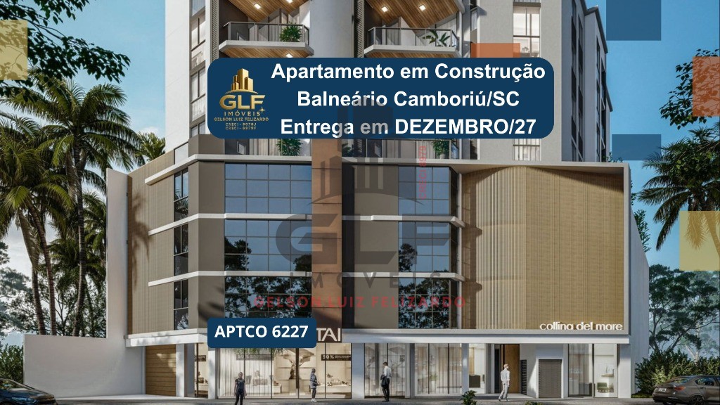 Apto em construção em balneário camboriú, com 65m² área priv