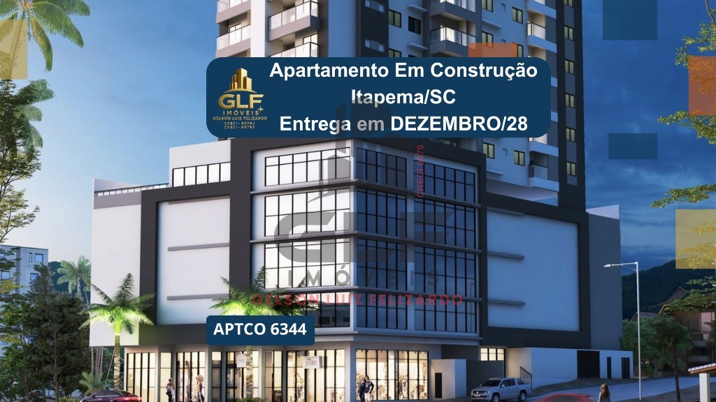 Apto em construção em itapema/sc bairro tabuleiro, com 70m² 