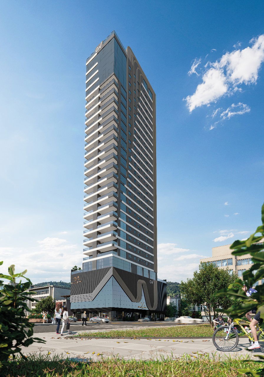 Apartamento em Construção em Itapema/SC bairro Meia Praia, com 202,16m² área privativa sendo 4 suítes 3 vagas de garagem lazer completo