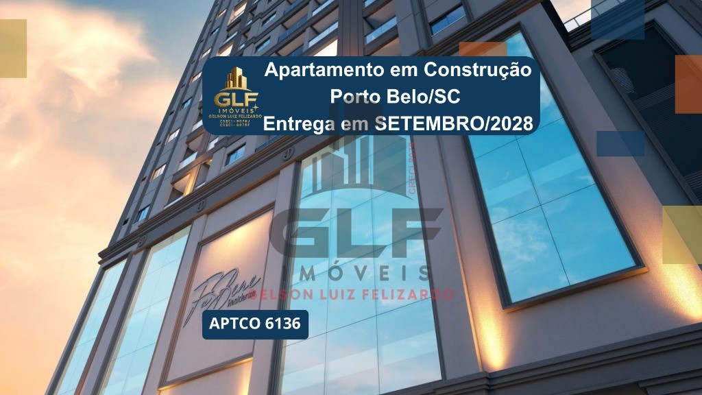 Apto em Construção em Porto Belo, com 187,15m² área privativa com 3 dormitórios sendo 1 suíte, 2 vagas de garagem, área de lazer completa