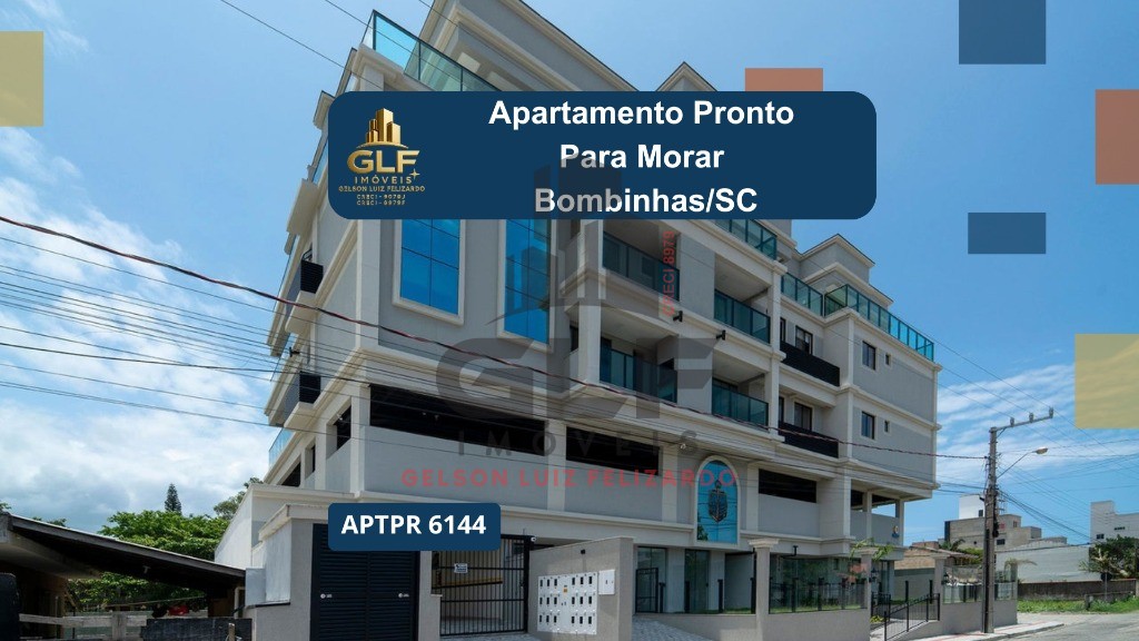 Apto pronto em bombinhas, com 105,54m² área privativa sendo 