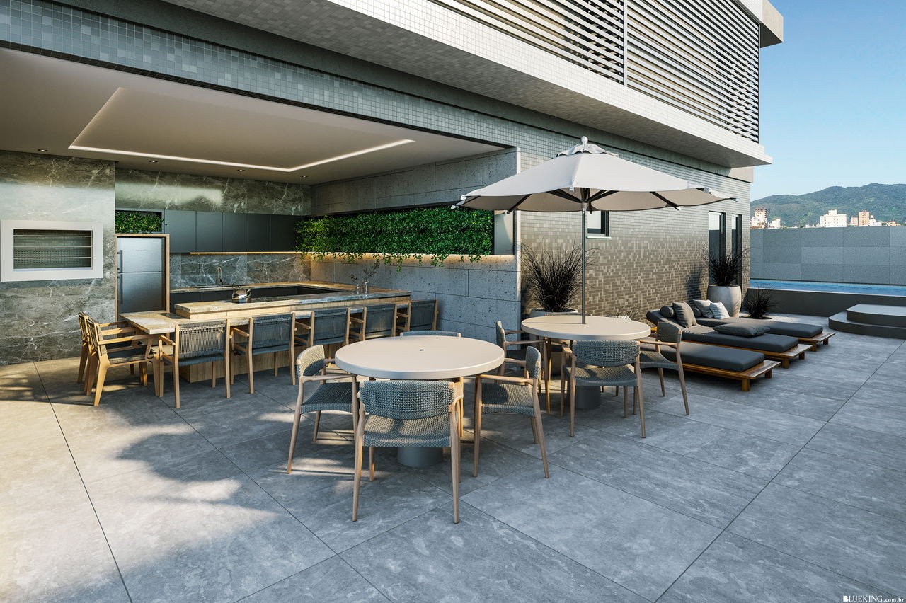 Apartamento pronto para morar em Porto Belo/SC com 128,75m² área privativa sendo 3 suítes 2 vagas de garagem, área de lazer completa