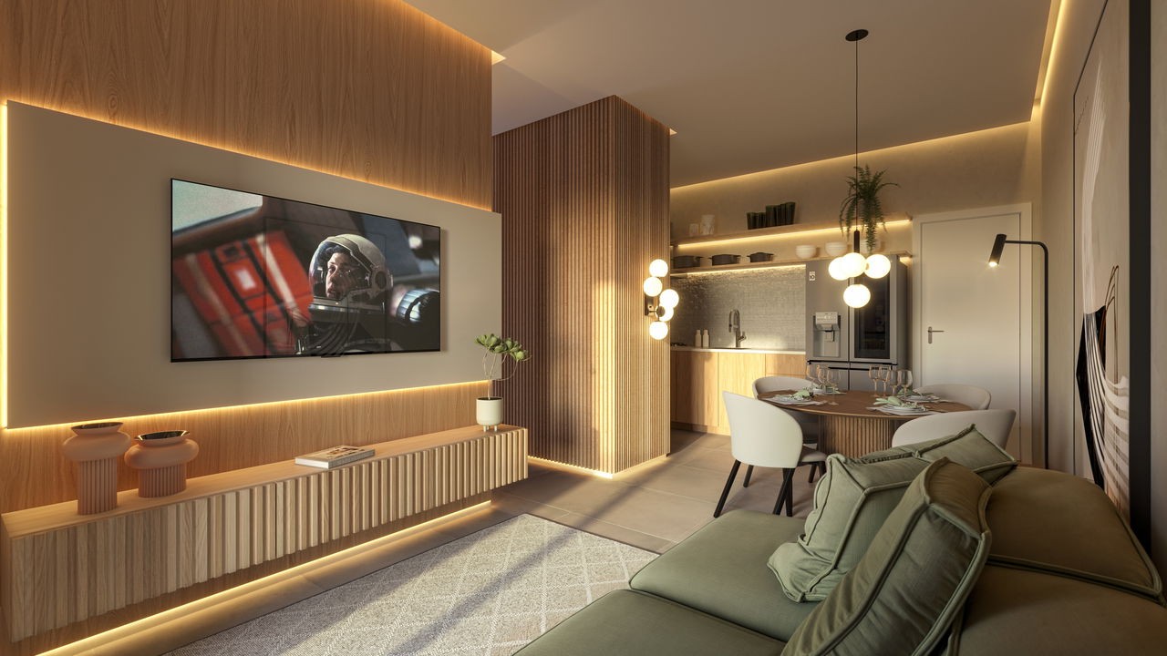 Apartamento em Construção em Itapema/SC bairro Morretes com 70m² área privativa sendo 2 suítes 1 vaga de garagem área de lazer completa