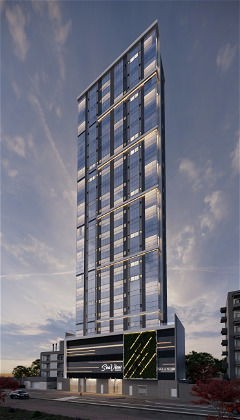 Apartamento em Construção em Porto belo/SC com 119,48m² área privativa sendo 3 suítes 2 vagas de garagem, lazer completo