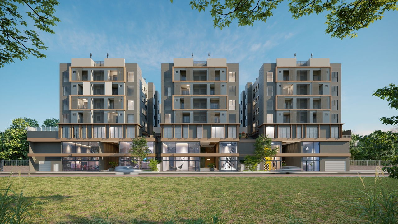 Apartamento em construção em balneário camboriú/sc com 59m² 